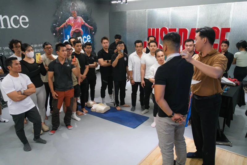 Hình ảnh ngày học khoá Sơ Cứu Trong Thể Thao 08/02/2025