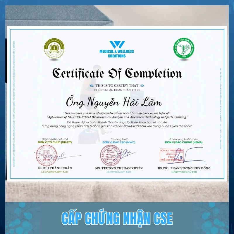 HỘI THẢO KHOA HỌC KỲ 2 - NĂM 2025 - Chủ đề CÁCH MẠNG HUẤN LUYỆN THỂ THAO: CÔNG NGHỆ PHÂN TÍCH SINH CƠ HỌC NORAXON